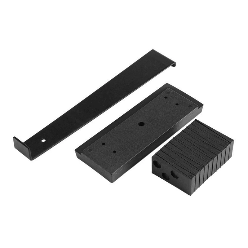 

22 PCS Wooden Floor Installation Tool Set Black 265Mm Long For Strengthening Wooden Floor Installation Square Knock Block