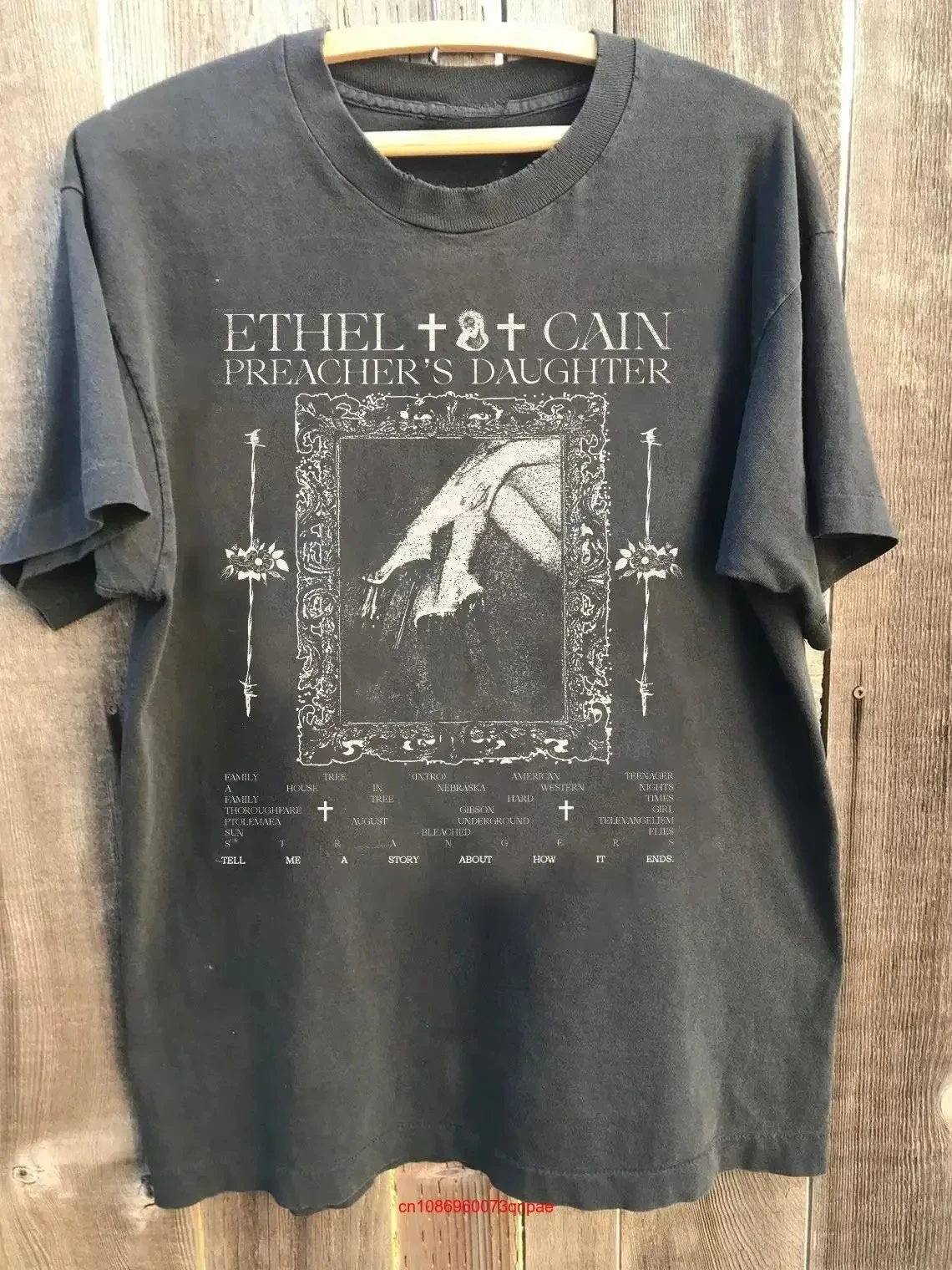 Ethel Cain Blessed Be 2026 Tour Unisex T-Shirt Reprint Men Women Short-sleeved Retro Street Y2K Casual Fashion Tops Clothing