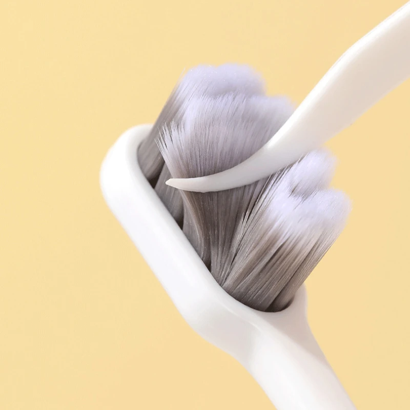 Escova de dentes suave para dentes sensíveis, 8 pacotes de cerdas, escovas de dente adultas avançadas para uso doméstico