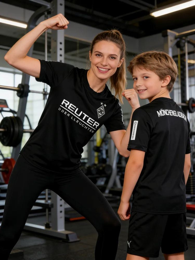 Camiseta de Futebol Masculina Nova Coleção Verão 2026 - Roupa Esportiva de Nicho para Futebol, Secagem Rápida e Absorção de Suor, Nova Coleção Família e Crianças