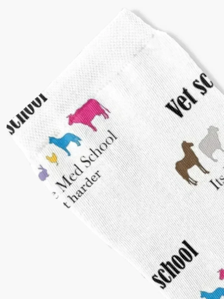 Vet school, like Med school but harder Socks japanese fashion Lots Girl'S Socks Men's