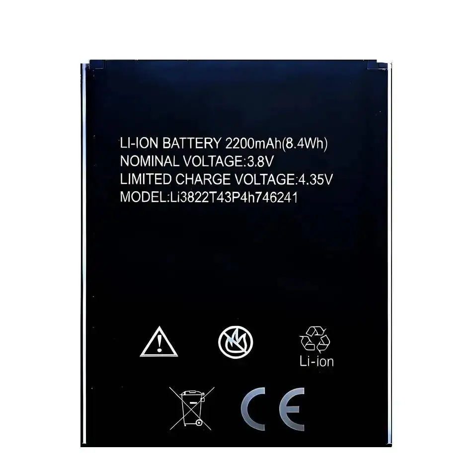 

Mobile Phone Battery Li3822t43p4h746241 2200Mah For Zte Blade L4 Pro A465 A475 Twm Amazing X3s A315