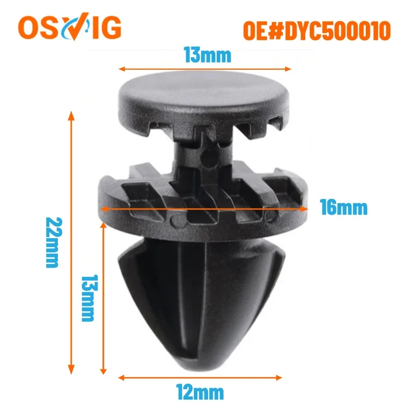 

20PCS OE#DYC500010 Wheel Flare Retainer Clips DYC500010 for Land Rover LR3 LR4