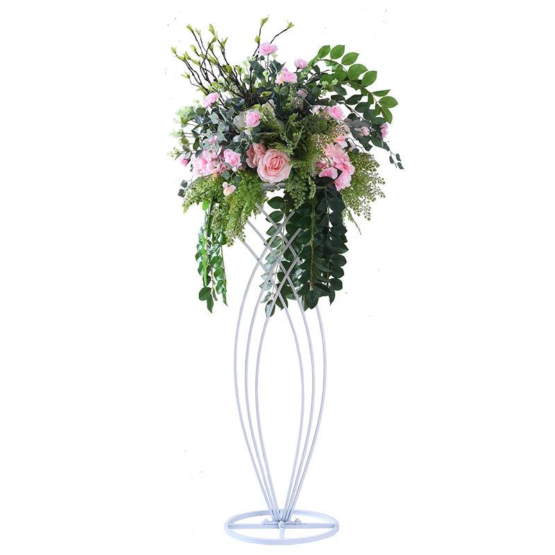 

New wedding props wrought iron fish beauty road mermaid table flower flower wedding Tt table road decoration ornament