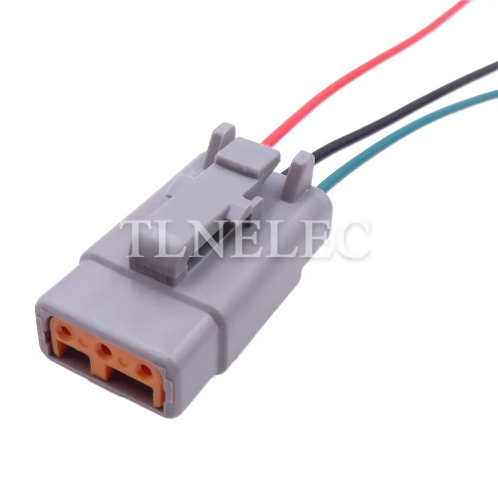 3 Pin Way Car Male Plug Female Sockets Auto Wire Harness Socket with Wires DTM06-3S DTM04-3P ATM04-3P ATM06-3S