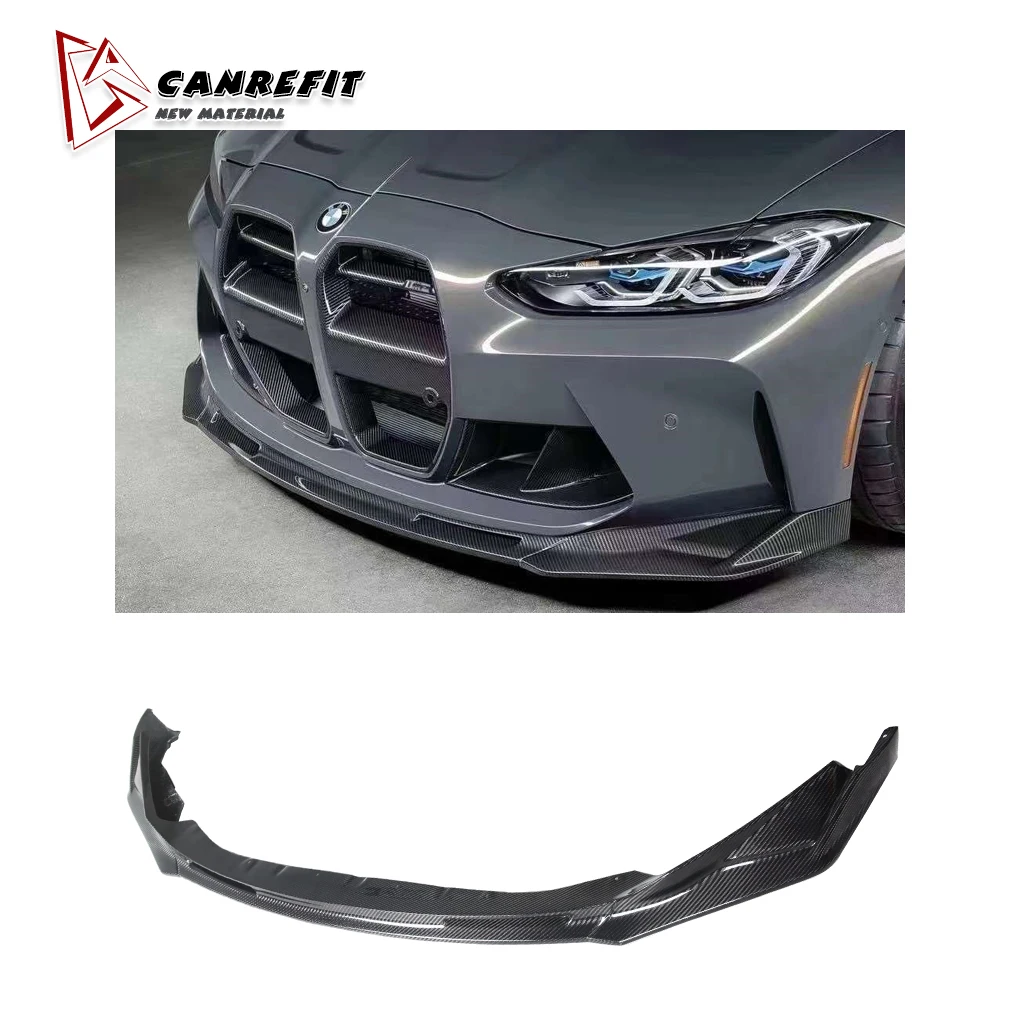 For BMW g80 m3 g82 M4 body kit carbon fiber front bumper lip separator spoiler rear diffuser front bar air inlet rear spoiler