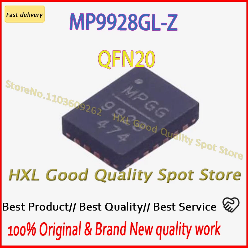 MP9928GL-Z power management IC silk screen 9928 QFN20 MP9928 new original 11~20PCS