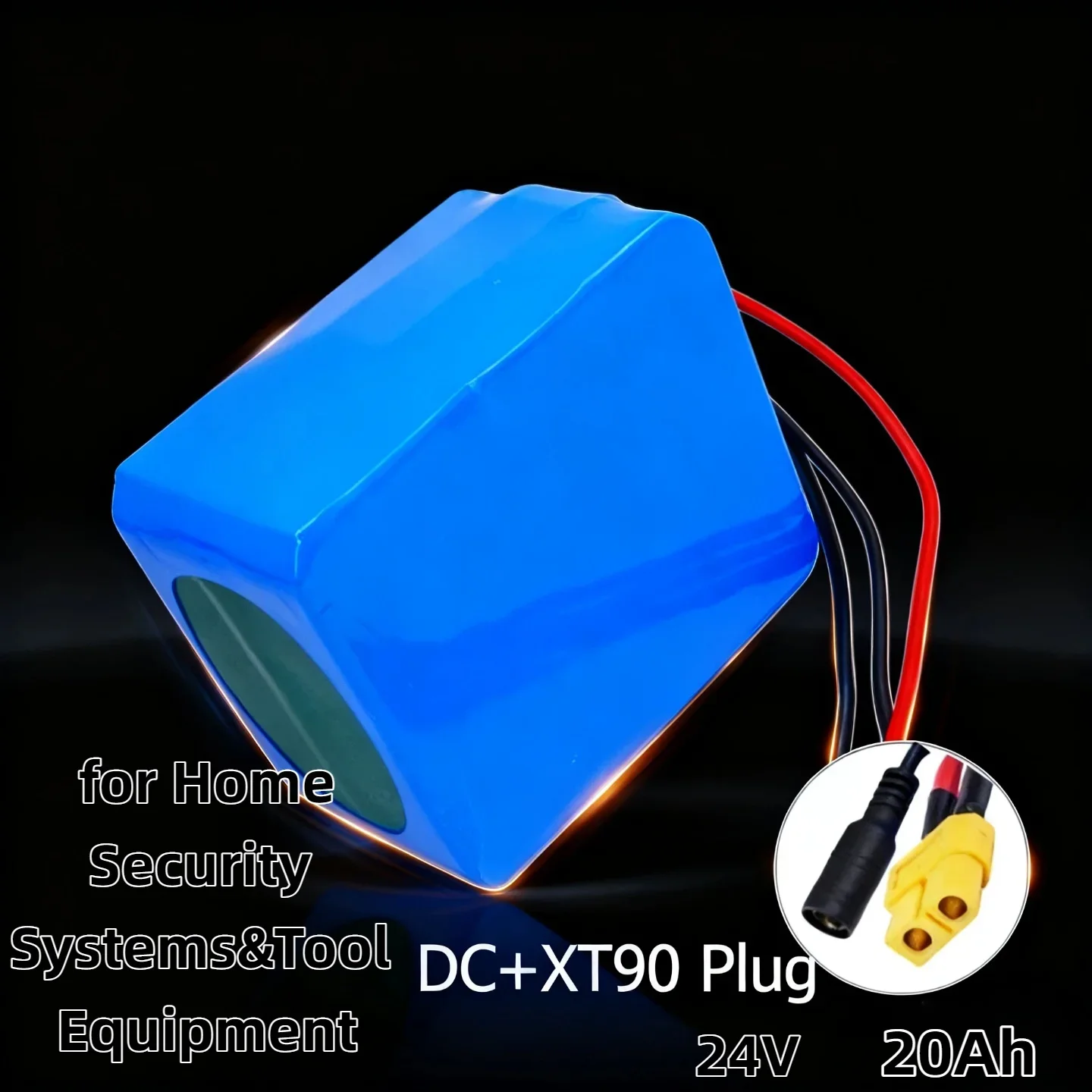 

24V 20000mAh 18650 Lithium Battery Pack – 100% Brand New 6S6P Built-in BMS, Reliable for Home Security Systems & Tool Equipment