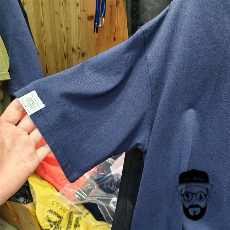 Loose casual oversized MADNESS pure cotton T-shirt men's streetwear