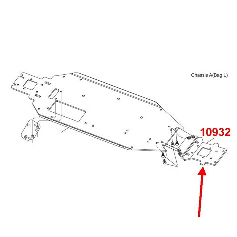 Chassis Front Component Voor VRX Racing RH1016/RH1017/RH1006/RH1007/RH903/RH817/RH818, Fit Vrx 10932 10330