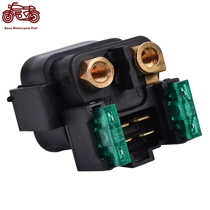 

2pcs Motorcycle Electrical Starter Solenoid Relay Ignition Switch For Yamaha FJR1300 FJR 1300 XVZ1300 XV1600 XV1700 XV17 1300cc