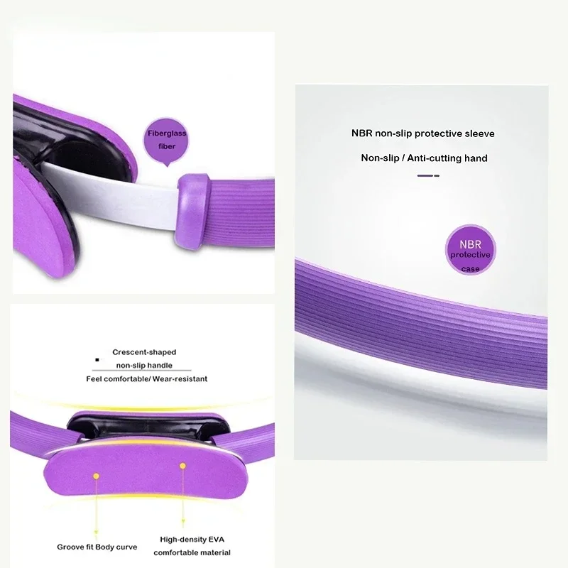 Yoga Fitness Ring Pilates Ring Women Girl Exercise Home Resistance Elasticity Yoga Gym Workout Pilates Circle Yoga Circle  ﻿ image 4