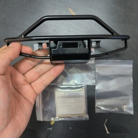 CChand Metallic Front Bumper bar for RC4WD TF2 Mojave 1/10 scale RC Crawler car RC Upgrade part