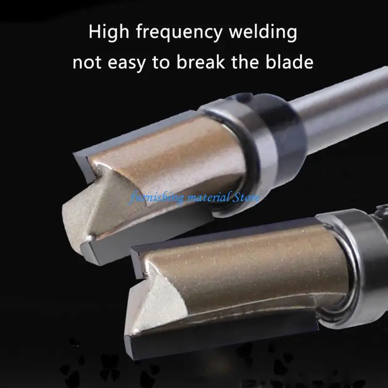 

Y5GD 1/4 Shank Profiling Bearing Trimming Cutter Woodworking Milling Cutter Bearing Straight Cutter Woodworking Milling