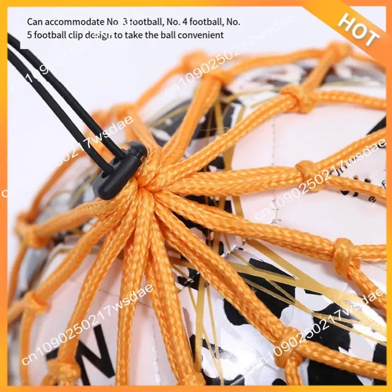 

X08A Green Portable Ball Bag, Football Ball Net Bag, Bold Encryption + Belt Durable Easy Install