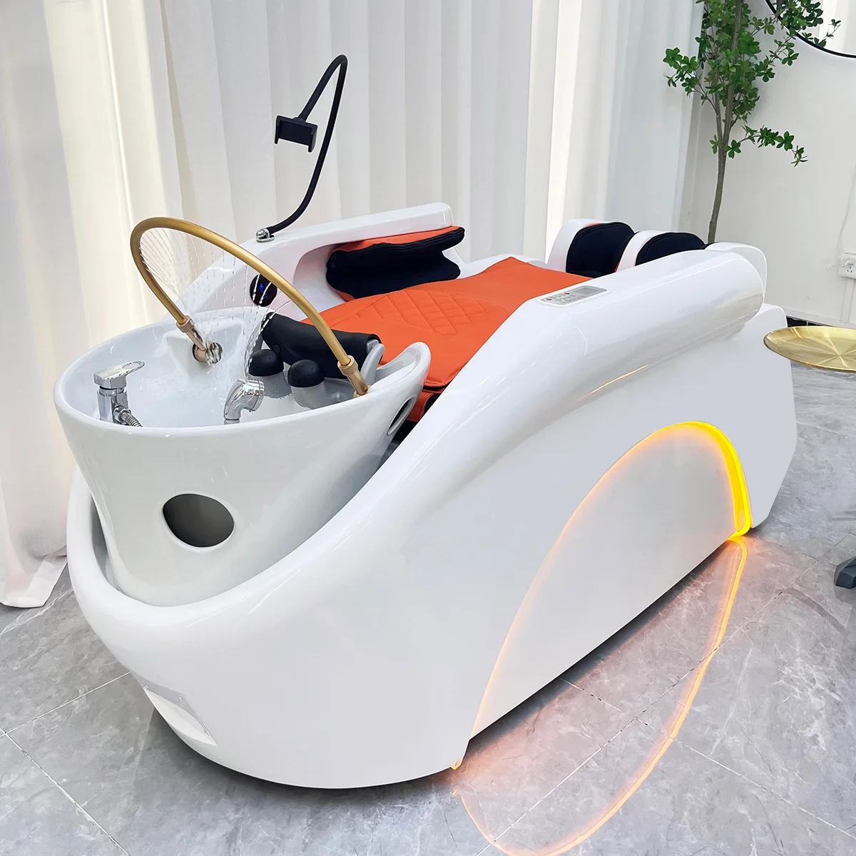 LMM multi-function shampoo bed, fully automatic intelligent electric shampoo bed