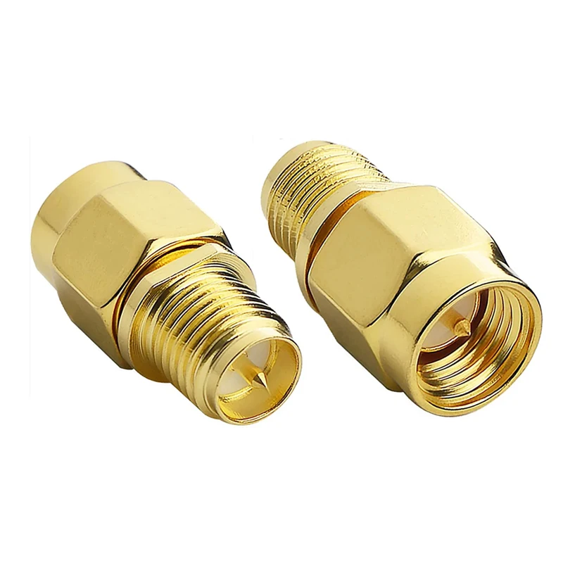 1PC SMA Coax Connector SMA Male to RP-SMA Female RF Coaxial Adapter SMA Male to Female Converter