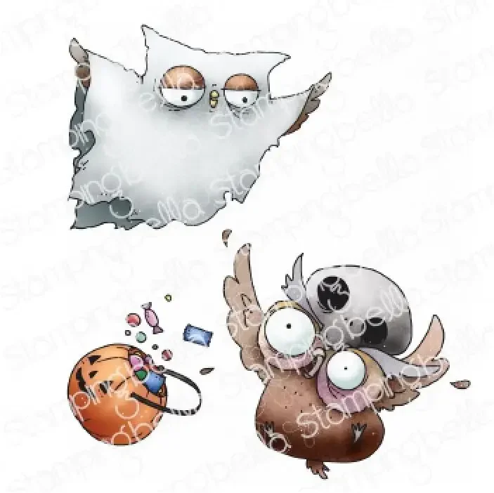 Halloween Zombie Bride Pumpkin Stamps For Scrapbook Diary Decoration Embossing Template Diy Greeting Card Handmade