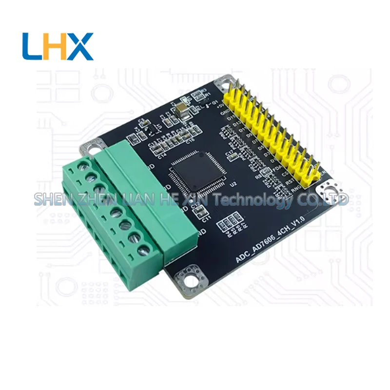 AD7606-4 Multi channel 4 channel 16 bit ADC data acquisition module 200K sampling rate synchronous acquisition