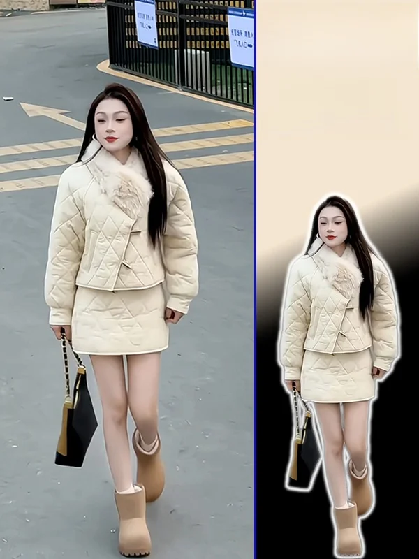 

Мягкий хлопковый комплект с юбкой и топом с высокой талией для женщин, весна-осень, новый, большие размеры, модный, элегантный дизайн