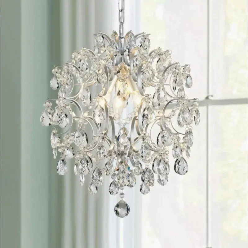 Crystal Chandelier Pendant Ceiling Light Modern Hanging Lighting Fixture for Bedroom Hallway Bar Kitchen Bathroom