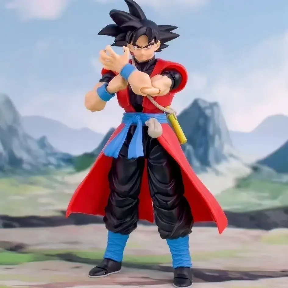 Demoniacal Fit SHF SSJ Time Vanguard 6 بوصة أنيمي عمل الشكل أرقام تمثال نموذج ألعاب مخصصة الهدايا