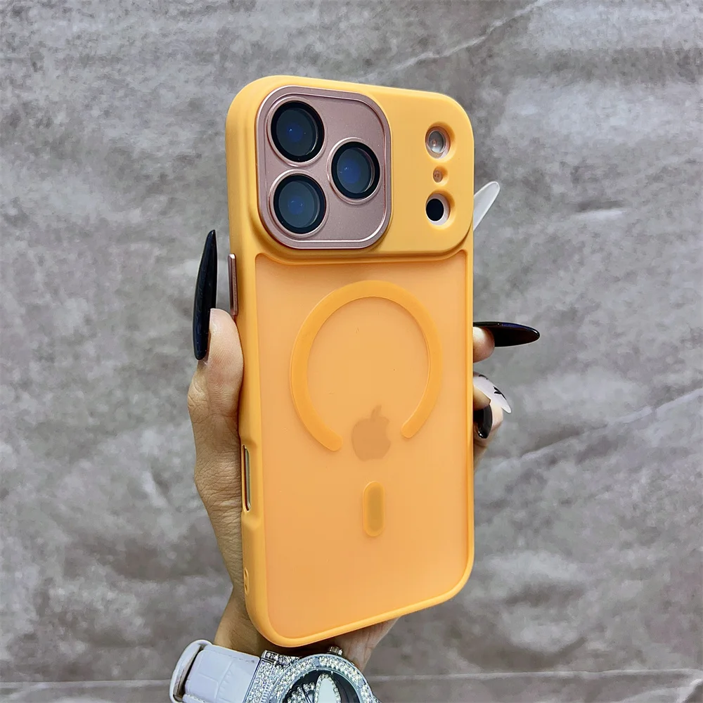 Matte Magnetische Durchsichtige Kabellose Ladehülle für iPhone 18 Pro 17 Air 16 15 14 13 12 11 17 Pro Max für Magsafe Cover – Detail 10