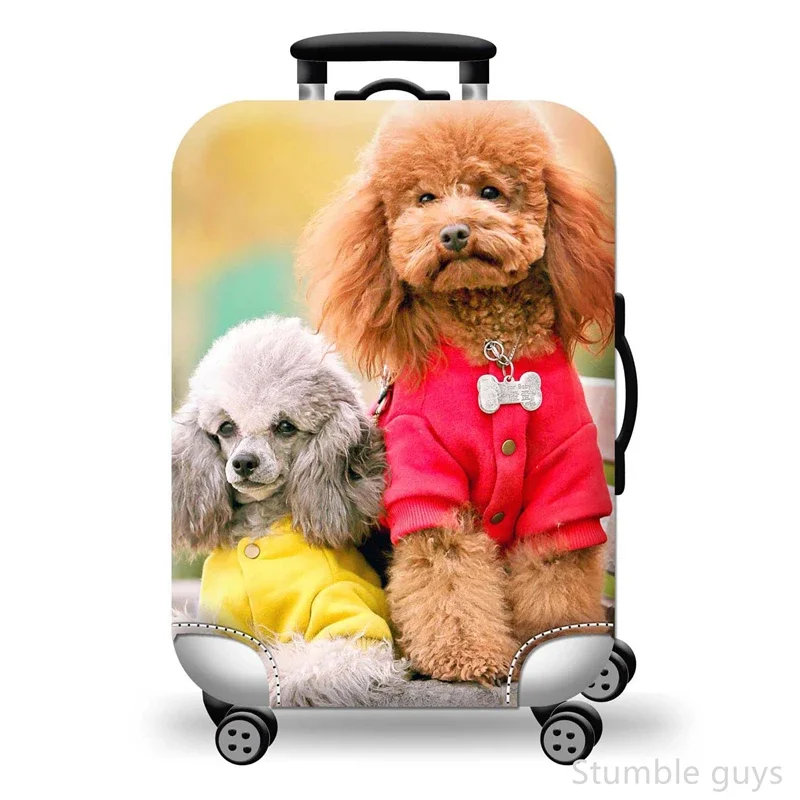 

Elastic Luggage Cover Protector Washable Durable Dustproof Suitcase Cover Essential Travel Accessory Air & Road Journeys