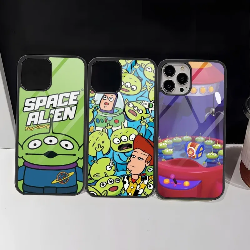 Toy Story Three Eyes Phone Case PC+TPU For Iphone 15 Pro Max 14 13 11 12 Mini 6 8 7 Plus X Xs XR Luxury Design Back Cover