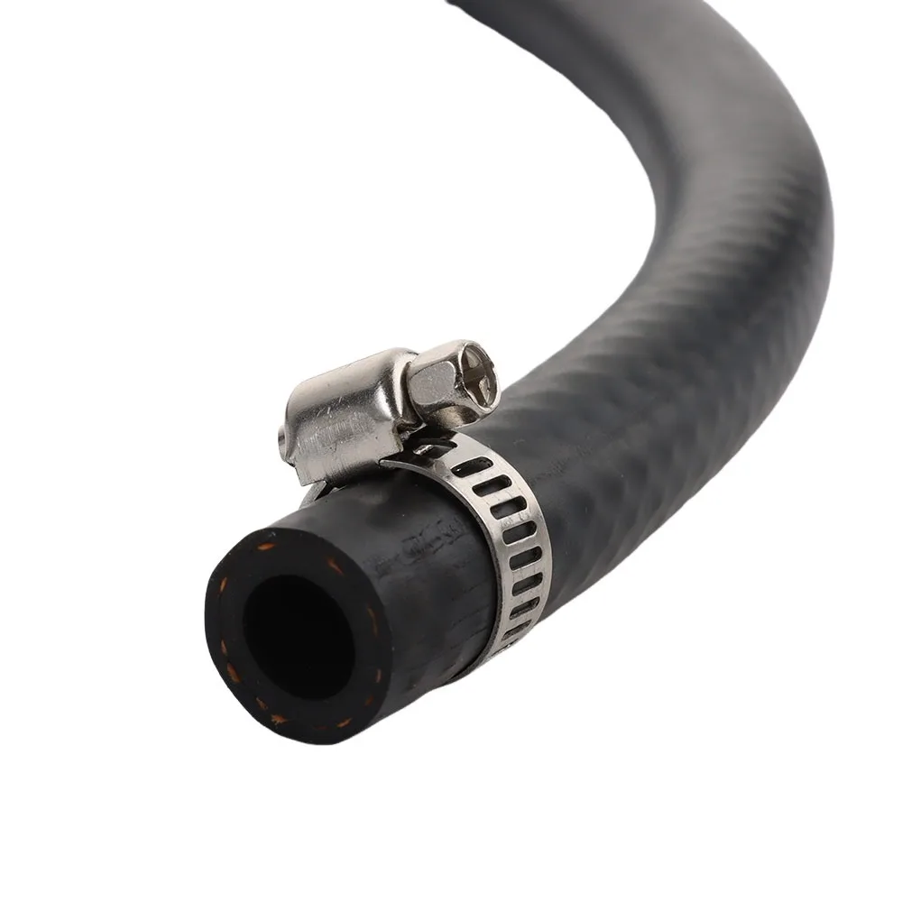 New Multifunctional Car Fuel Hoses ID 4 5 6 8 10 12 14mm with Pipe Clamp NBR Oil Resistant Hose Vacuum Hose