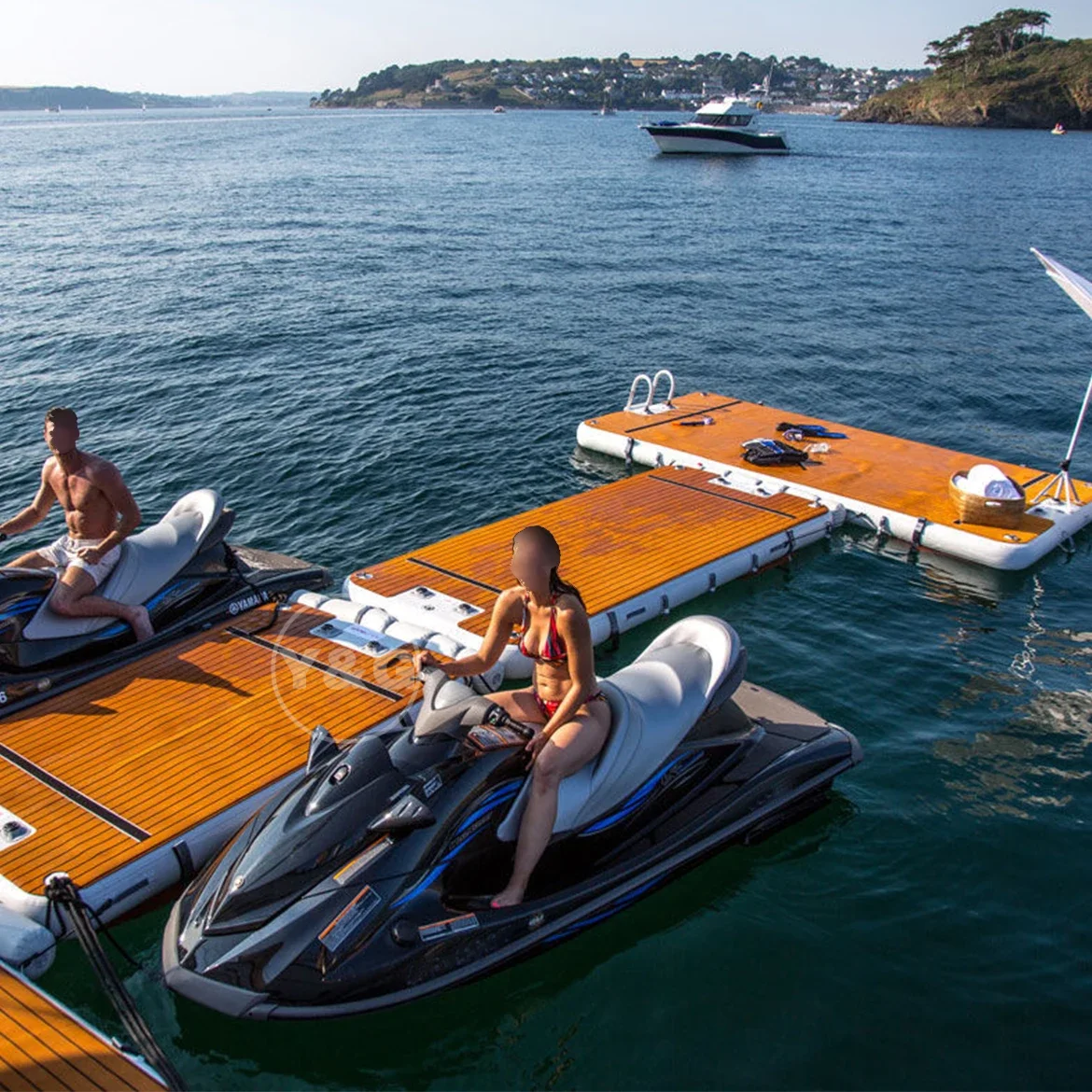 Inflatable Wharf Popular Water - Fishing Equipment Jet recensione e prezzo