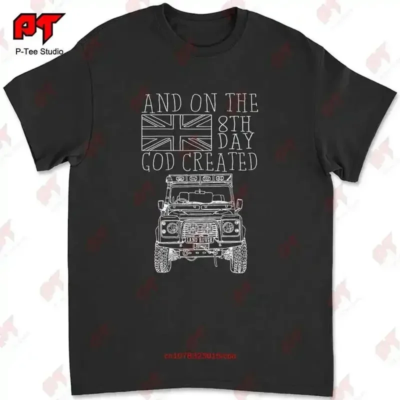 Sketch 8Th Day God Created Rover Farm Land Off Road Premium Tshirt 8I61