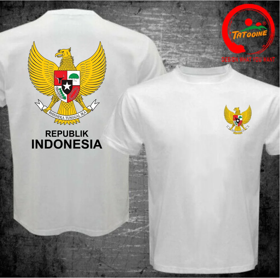 Indonesia Indonesian Coat of Arms T Shirt Men Man Jerseys Nation Team T-shirt Meeting Fans Streetwear Fitness Casual IDN Tshirt