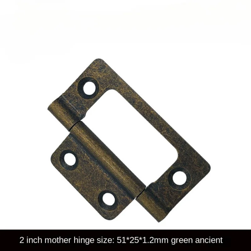 2 Sub-Mother -Inch Picture Frame Decorative Painting Hardware Groove-Free Steel Hinge Furniture Accessories