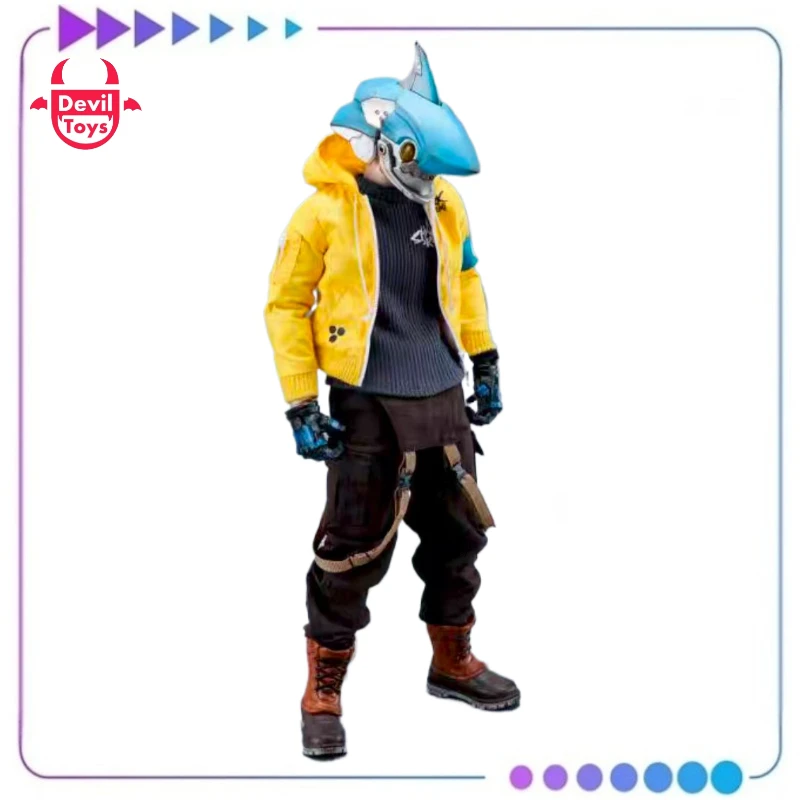 

【Оригинал】Devil Toys Guardian of The Ocean Sharko & Remi Blue версия 1/6 фигурка модель игрушки