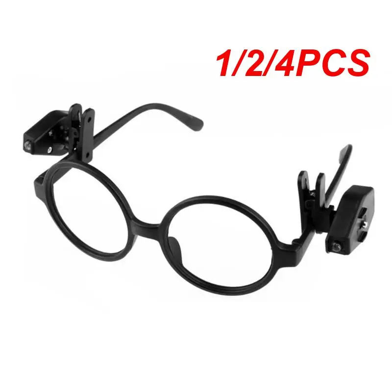 

1/2/4PCS Flexible Book Reading Lights Lamp Night Light For Eyeglass And Tools Universal Portable Mini LED Eyeglass Clip On Book