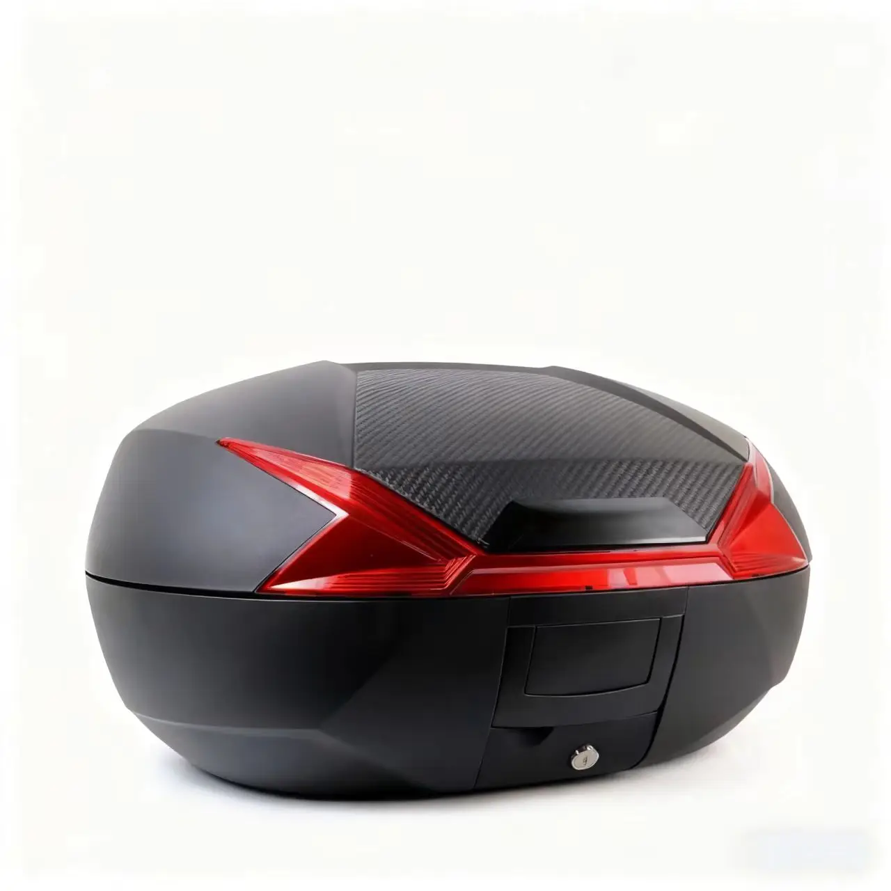 Maxi-Scooter Motor X-Size 47L Plastic PP/ABS Motorcycle Tail Box Top Baggage Luggage Accessories Parts