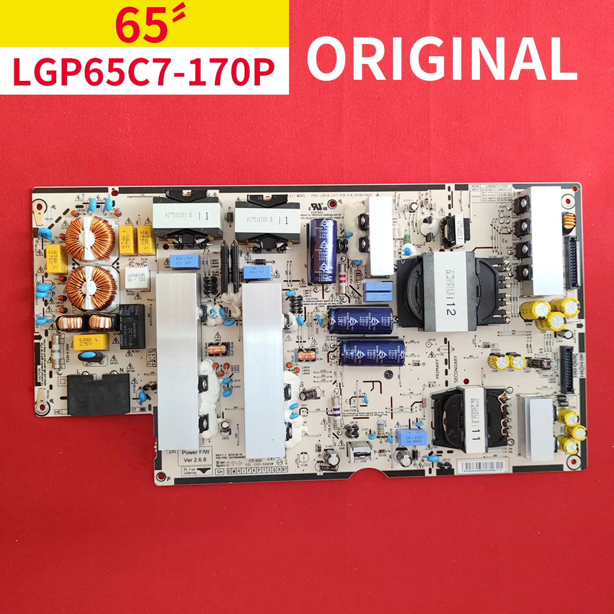 

90% new Original LGP65C7-170P power board EAY64490601 P/N:3PCR01905B/A LGP65C7-17OP PS0L-L651A