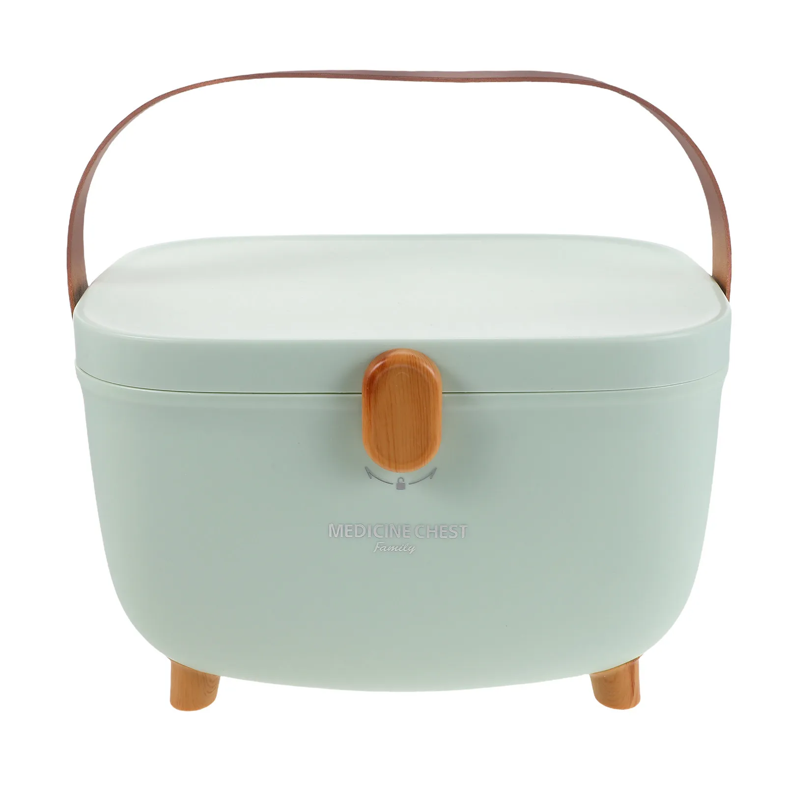 Portable Large-Capacity Medicine Storage Box Multi-Layer Organizer Cabinet Empty for Household Office Travel