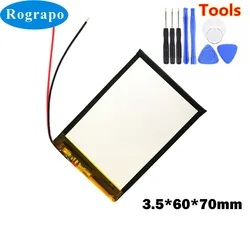 306070 3.8V 2100mAh Rechargeable li Polymer Battery For PSP PDA GPS DVR E-Book Tablet PC Power Bank Wexler Book E6005 356070