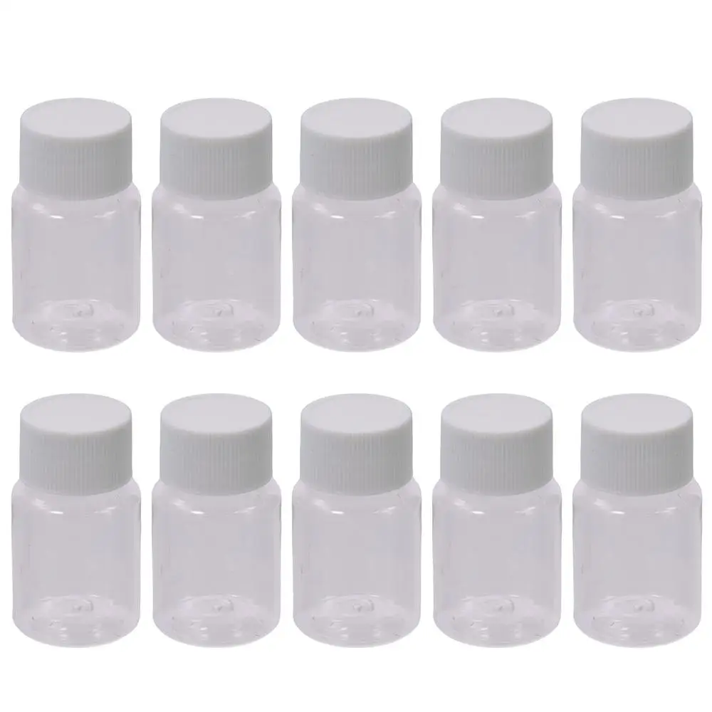 Plastic Reagent Bottle Wide Application Sample Wide Mouth Sealing Lab Chemical