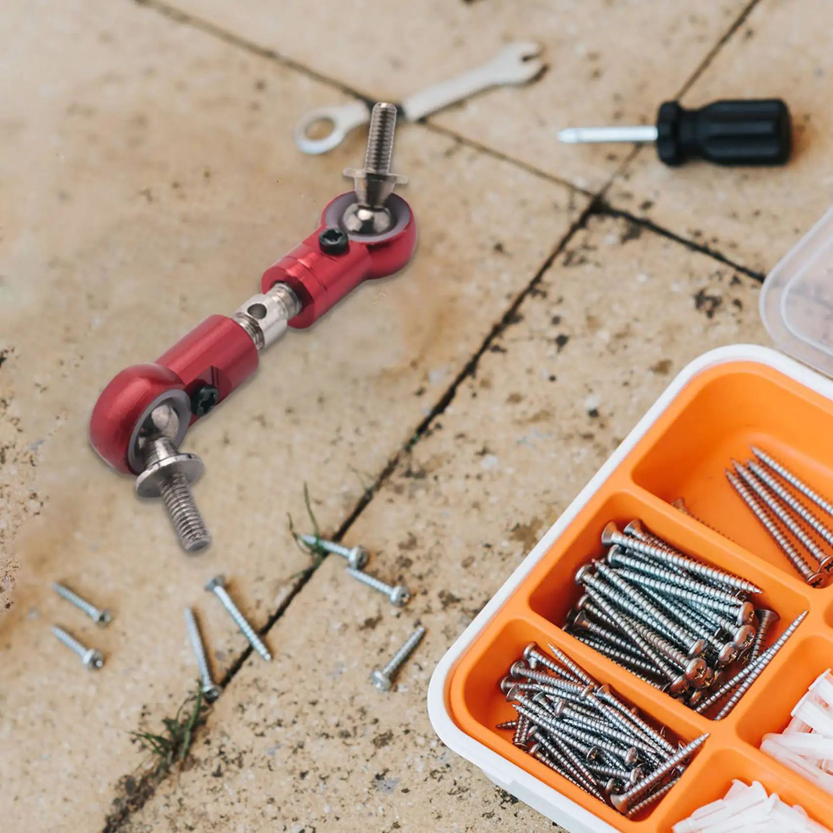 CNC Trekstang Stuurservo Arm Fit Voor 1/5 HPI ROFUN ROVAN KM BAJA 5B 5T 5SC Losi 5Ive T Rc Auto Onderdelen