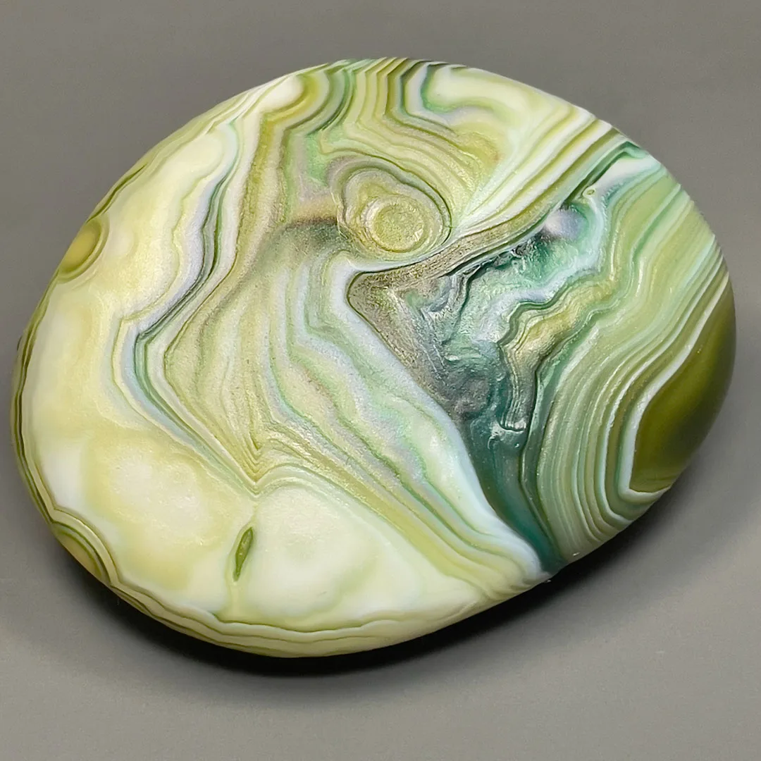 Naturel Gobi Agate Pur Pierre Naturelle Perle pour Attirer La Richesse Bonne Chance Maison Bureau Décor Cadeau Alashan Agate Pierres Précieuses E08-05