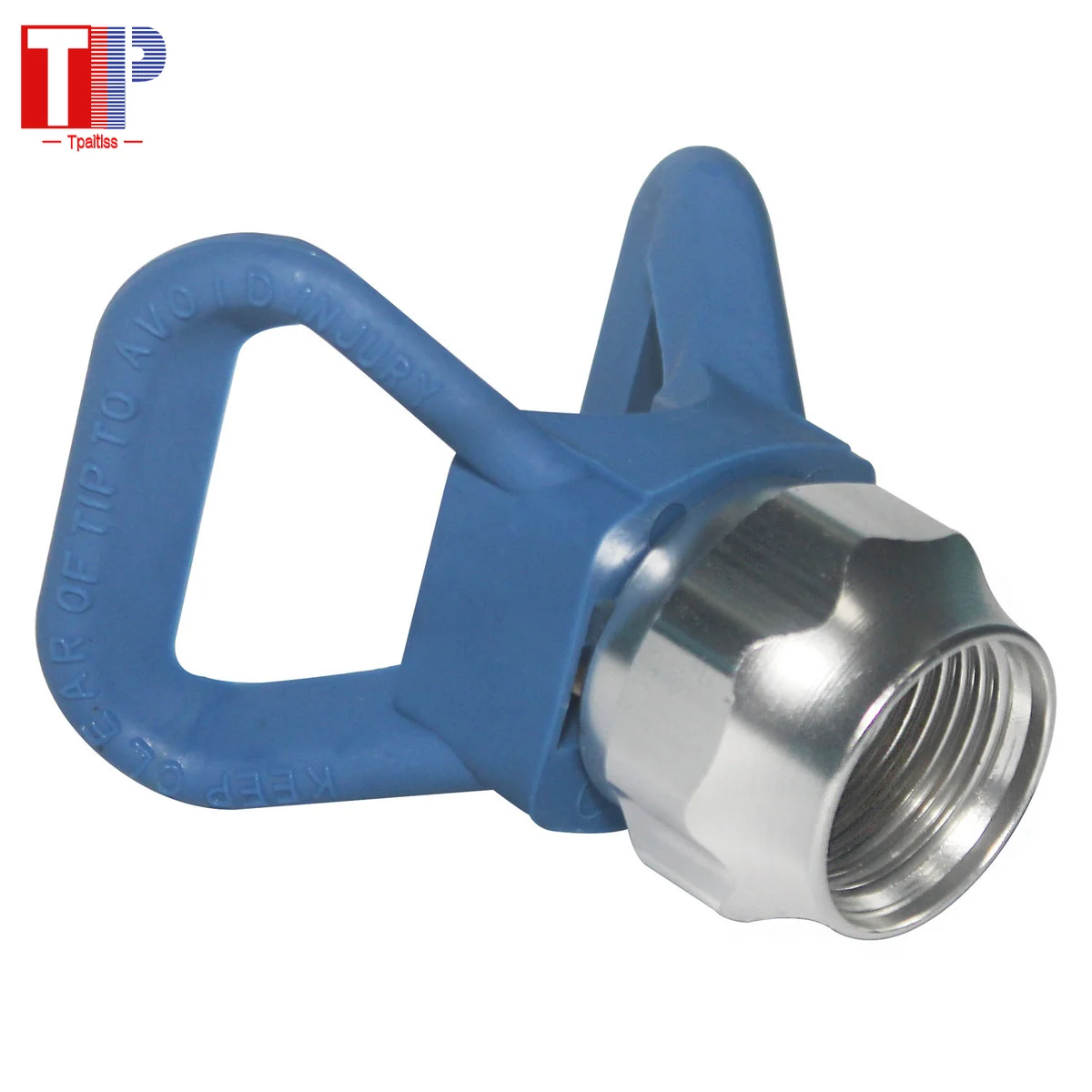 Imagem -01 - Tpaitlss Reversível Mal Ventilado Pintura Pulverizador Bico Titular Azul ou Vermelho Pulverizador Mal Ventilado Pulverização Peças da Máquina tpaitlss reversivel mal ventilado pintura pulverizador bico titular azul ou vermelho pulverizador mal ventilado pulverizacao pecas da maquina 01