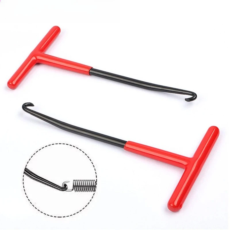 

1pc Exhaust Spring Puller Tool Motorcycle Exhaust Spring Hooks T Handle Spring Hooks Wrench Spring Puller Removal Tools