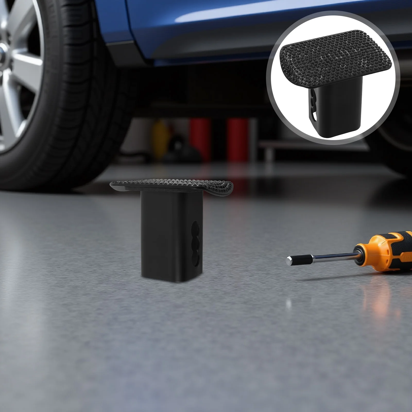 Metalowa osłona haka holowniczego, wytrzymała, odporna na zużycie, pasuje do ciężarówek, kamperów, samochodów, zaślepka gniazda holowniczego, ochrona przed kurzem.