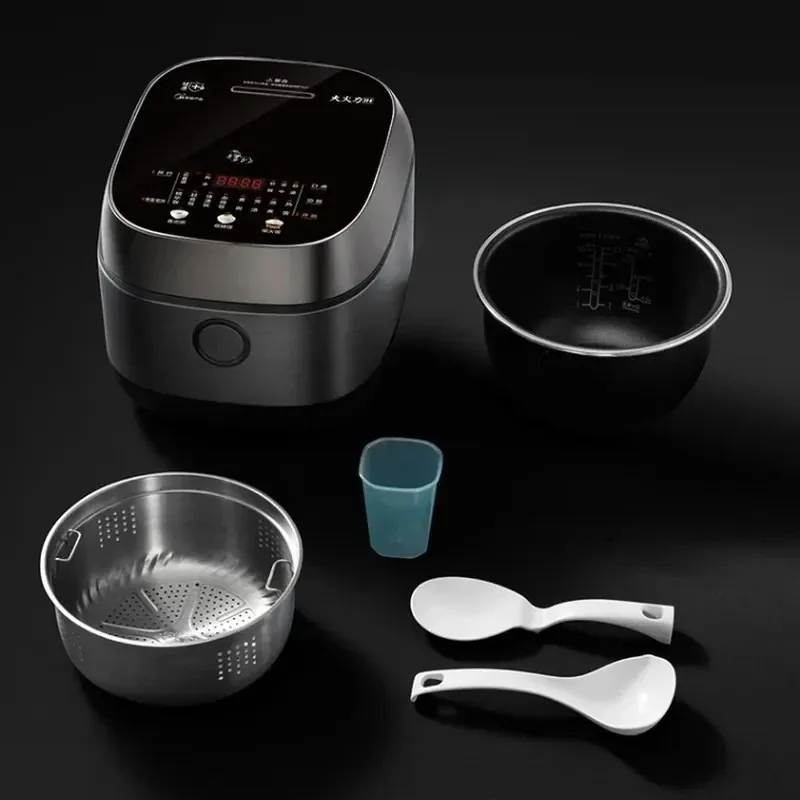 3L 3D IH High Power Rice Cooker Refined Iron Pot Metal Body Smart Multifunctional Rice & Porridge Cooker for Home Use