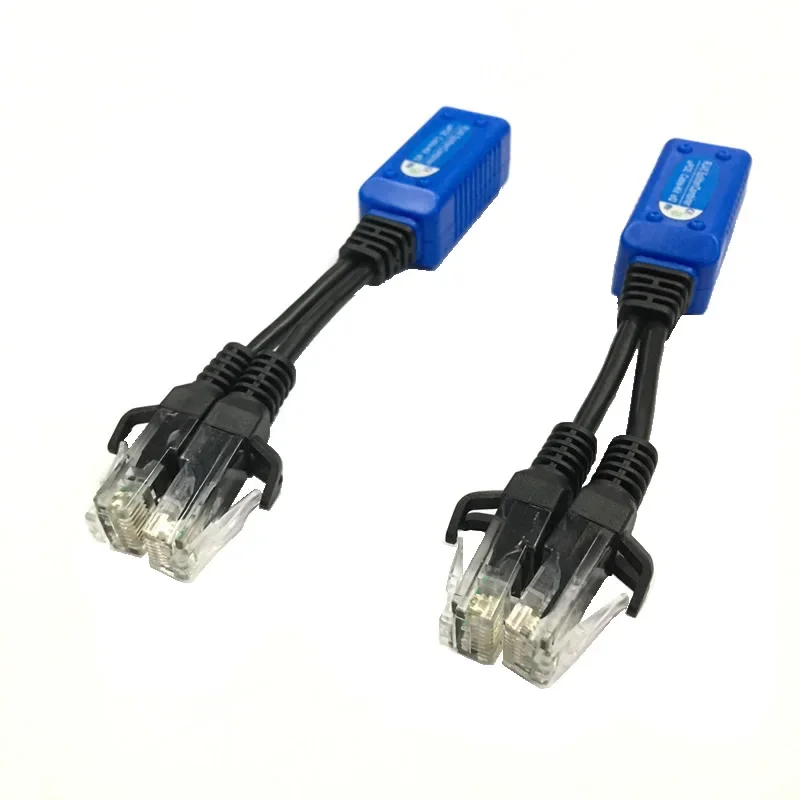 ESCAM UPOE01 POE Adapter Cable Connectors Passive Power Cable Ethernet PoE Adapter RJ45 splitter combiner ESCAM upoe cable kit