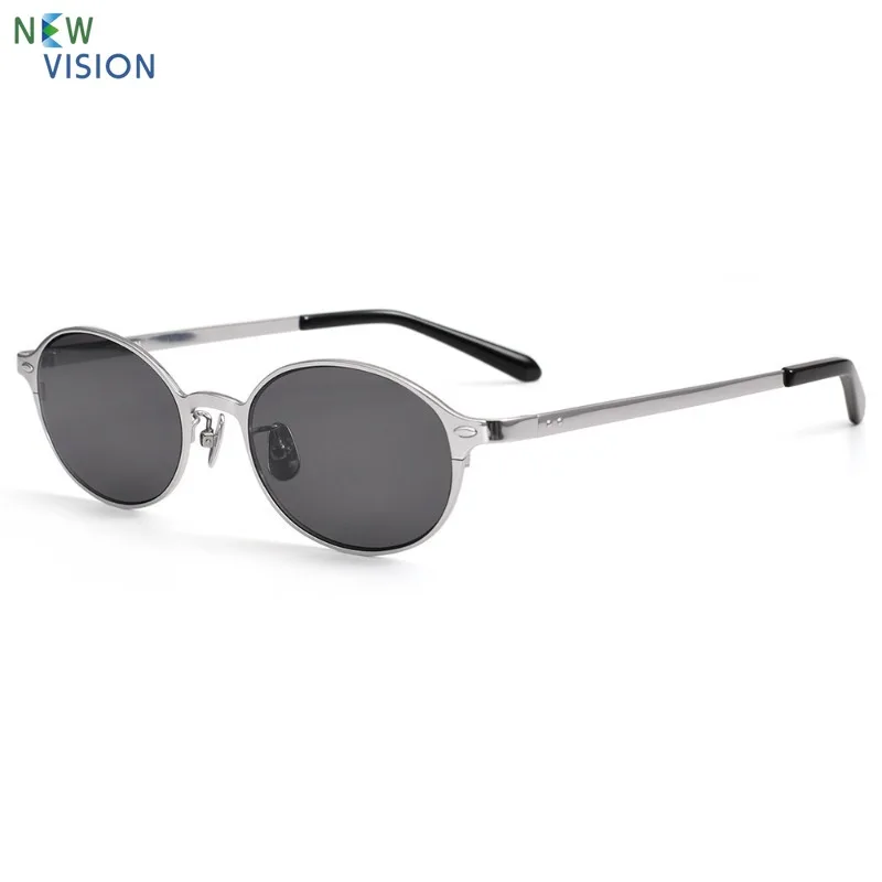 

2025 New Women Oval Sunglasses Bookworm High Intelligence Fashion Small Frame Outdoor Sports Travel UV Protective Sun Glasses