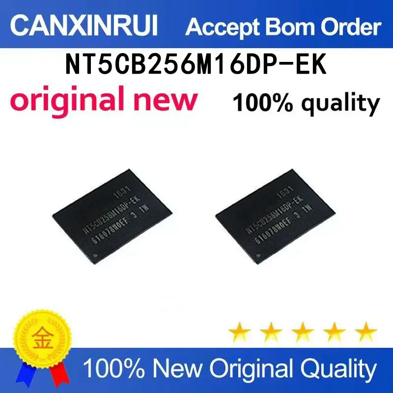 (5pcs-100pcs）New original NT5CB256M16DP-EK 256M * 16 bit DDR3 spot chip IC
